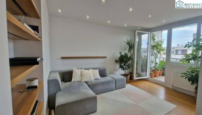 Penthouse 3-Zi, top-renoviert, mit Loggia,
