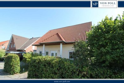 MODERNES FAMILIENHAUS 
AUF GROßEM EIGENTUMSGRUNDSTÜCK
MIT VOLLKELLER UND GARAGE