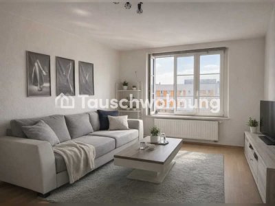 Tauschwohnung: Günstige 2Raum-Wohnung mit Balkon +Badewanne in  Leipzig Ost