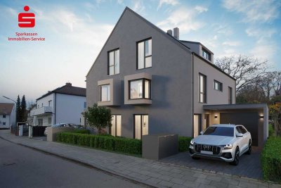 Moderne Neubau-Doppelhaushälfte mit gehobener Ausstattung