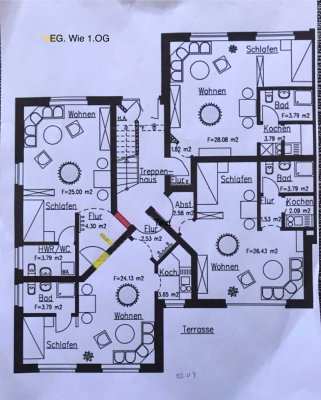 Erstbezug nach Sanierung mit EBK: Schöne 2-Raum-Wohnung in Bramsche