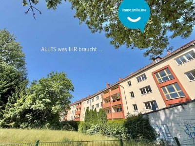 3 Zimmer • zur Miete • mit Balkon • Einbauküche • im Lutherviertel • in Chemnitz • schnell sein!