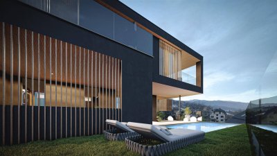 Exklusive High-End-Immobilie im Erdgeschoss mit Weitblick