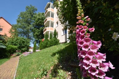 Gemütliche 3-Raumwohnung mit Balkon in ruhiger, grüner Lage von Hohenstein-Ernstthal, keine Kaution