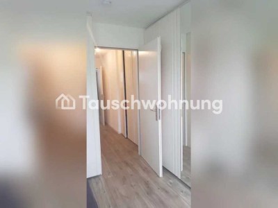 Tauschwohnung: Neubau 2-Zimmer Wohnung mit Balkon, Aufzug, Fußbodenheizung
