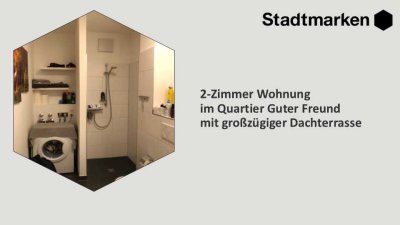 2-Zimmer Wohnung im Quartier Guter Freund mit großzügiger Dachterrasse