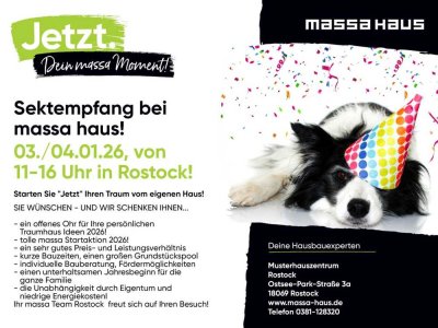 Sektempfang bei Massa Haus !!