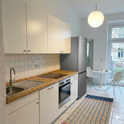 Ruhige 50,5m² mit großem Balkon zum Innenhof + neue EBK – Südvorstadt
