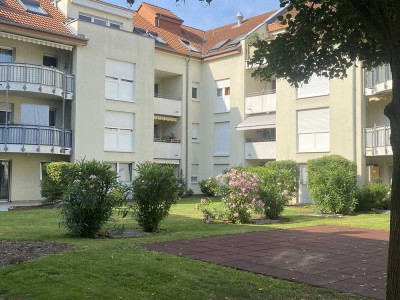 Nicht verpassen! 3-Zimmer-Erdgeschosswohnung mit Balkon  in ruhiger Lage von Ruchheim