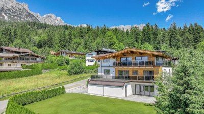 Großzügiger Neubau mit Panoramablick am Fuße des Wilden Kaisers