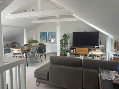 Exclusive Top-Floor Apartment with Roof Terrace & Garage in Prime Barkhof / Parkstraße Location