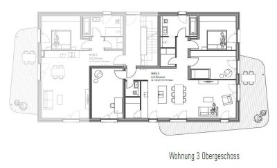 Erstbezug: Moderne 4,5-Zi.-Terrassenwohnung mit Garten in Egenhausen
