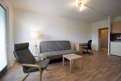 Modern möbliertes Single-Apartment mit Balkon