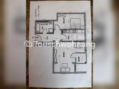 Tauschwohnung: 2-Zimmer-Wohnung in Rostock Stadtmitte, 67 m²