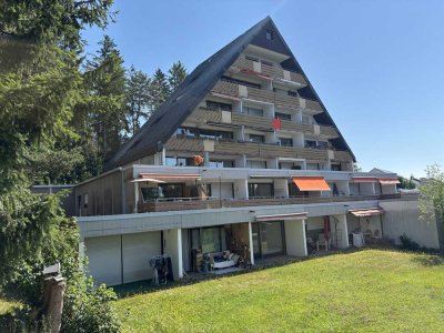 Für Genießer: Renovierte 1,5 Zimmer Whg *Einbauküche *Süd-Terrasse *TG-Stellplatz *Sauna *Hallenbad