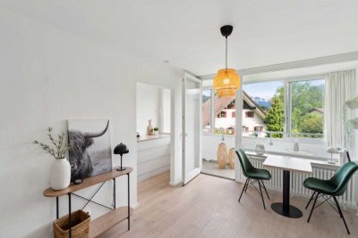 Den Alpen so nah! 1 Zimmer - neu saniert mit Stellplatz.