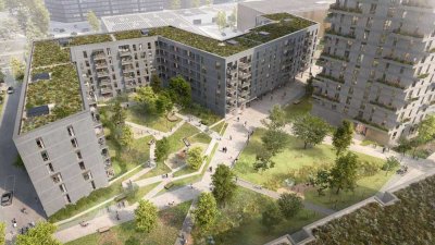 Citynah & durchdacht – großzügig geschnittene 2-Zimmer-Wohnung mit Balkon