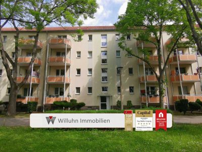 Ruhig gelegene 3RW mit Balkon und Blick ins Grüne