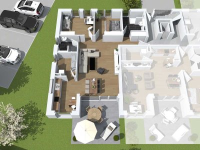 Schöne Eigentumswohnung mit 3 Zimmer und Terrasse in Oldenburg / Bürgerfelde