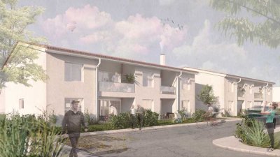 Hohberg-Hofweier: 2-Zimmer * Erdgeschosswohnung mit Süd-Terrasse