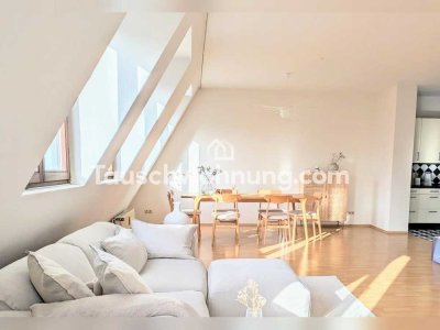 Tauschwohnung: Lichtdurchflutete DG-Wohnung mit Domblick Kunibertsviertel
