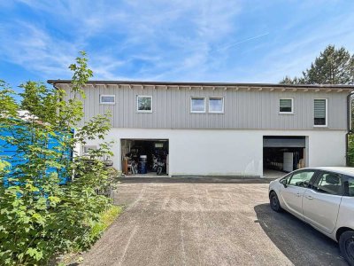 Modernes Wohn- und Werkstatthaus mit Aufzug und viel Grund in Schwarzenbach a. d. Saale