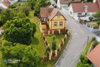 Ruhig wohnen am Land! Kleines älteres Haus mit großem Garten in Neckenmarkt - sofort beziehbar