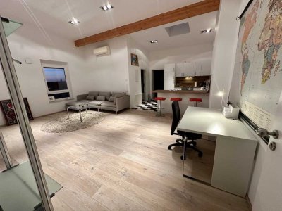 Stilvolle 2-Raum-Penthouse Wohnung mit gehobener Innenausstattung mit Einbauküche in Weiterstadt