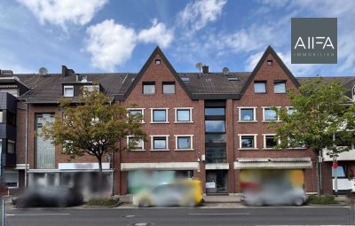 AllFa – Großzügige Maisonettewohnung mit Balkon und schönem Ausblick in Mönchengladbach!