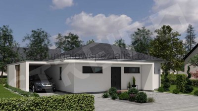Bungalow 67 Qm mit Grundst. in Hille  vom Bungalowspezialisten mit PV / Schlüsselfertig