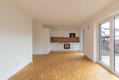Idyllische 3-Zimmer-Wohnung mit Garten