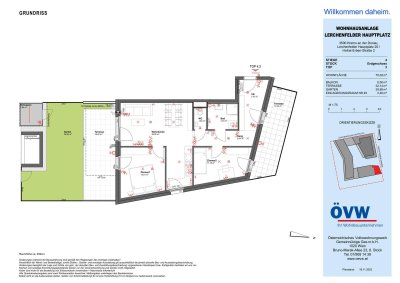 Ihr neues Zuhause in Krems – GARTENWOHNUNG ERSTBEZUG Stiege 4 / Top 3
