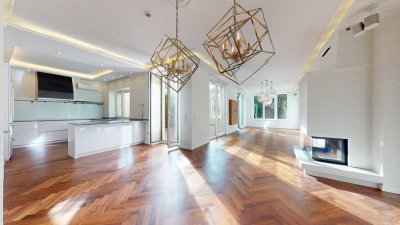 Großzügiges Altbau-Stadthaus im ruhigen Hinterhof mit schönem Garten