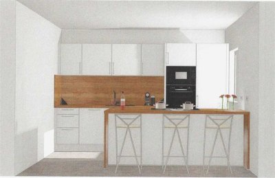 Neuwertige 4 Zi.-WHG in Nymphenburg, hell, barrierefreie, TG, Gartennutzung, bezugsfertig ab 2/26