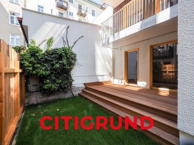 Au - Hell. Ruhig. Energieeffizient. - Gartenterrasse in modernem Stadthaus!