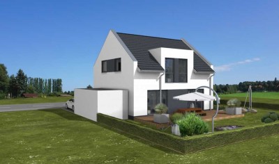 NEUBAU - individuell geplantes Einfamilienhaus mit Keller  und tollem  Grundstück