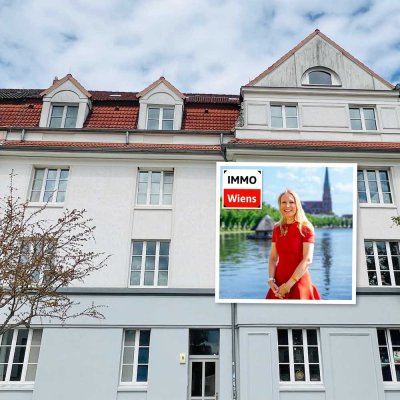Schöne 3-Zimmer-Wohnung in der Werdervorstadt mit Einbauküche und Nutzung einer Grünfläche im Hof