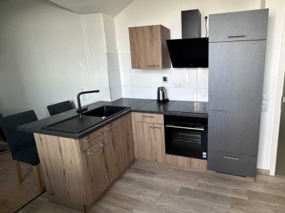Tolle Wohnung mit EBK , Dachterrasse in guter Lage auf der  Elbinsel