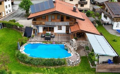 Einfamilienhaus mit Einliegerwohnung (touristisch vermietbar) im Tiroler Stil in Brixen im Thale zu verkaufen