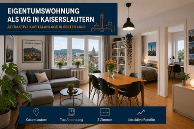 Provisionsfrei / Kapitalanlage in Kaiserslautern – Sofort Cashflow + massive Steuervorteile nutzen
