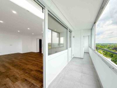 Frisch sanierte 2 ZKB mit Penthouse-Charakter - Wohnen über den Dächern von Augsburg!