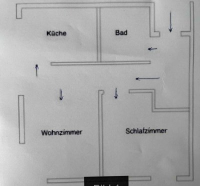 Geschmackvolle Wohnung mit zwei Räumen und EBK in Bonn