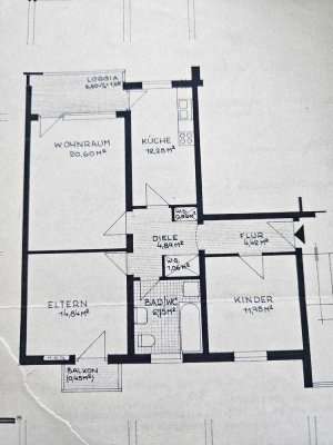 Helle 3-Zimmer-Wohnung mit Einbauküche in Dachau Süd