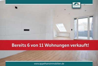 Bezugsfertige 3-Zimmer-Dachgeschosswohnung mit Loggia!