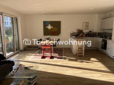 Tauschwohnung: 4 Zimmer Neubau in Südwest vs. 4 Zimmer in West