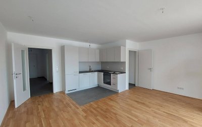 Neubau 2-Zimmer Wohnung mit Balkon und Garage