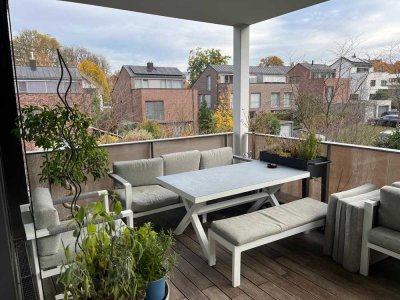 Elegante, moderne 4-Zimmer Wohnung mit großem Süd-Balkon in Ludwigsburg am BlüBa
