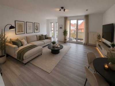 ⭐⭐⭐⭐⭐  1,0-Raum-Wohnung in UNI-Nähe, mit Balkon, mit TG-Stellplatz