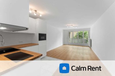 Provisionsfrei & leerstehend – moderne 1-Zimmer-Stadtwohnung komplett renoviert