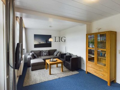 LANGEOOG: Exklusive Ferienwohnung P04 mit 3 Schlafzimmern, eigenem Eingang und Garten sowie Sauna!
